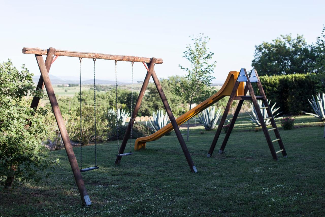 Agriturismo Bio Podere Doganelle Giuncarico Exteriér fotografie